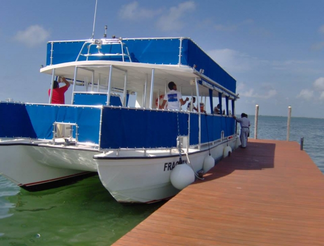 Atracados en el muelte